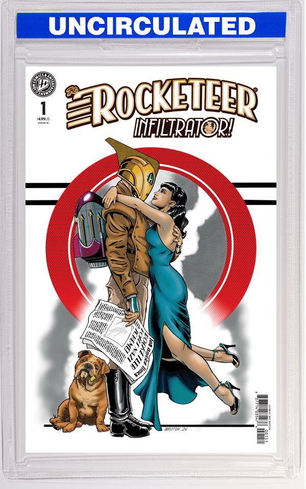 The Rocketeer: Infiltrator! #1 Variant RI (Britton)