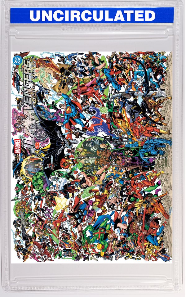 Jla/Avengers #3 Facsimile Edition Wraparound Cover