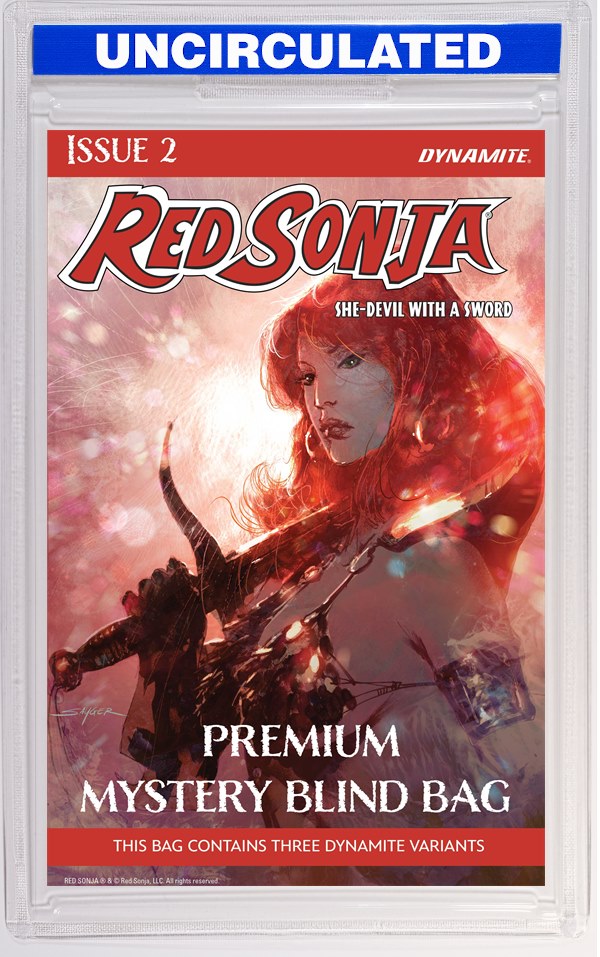 Red Sonja She Devil With A Sword #2 CVR F Premium Mystery Blind Bag VAR (3 Comics)
