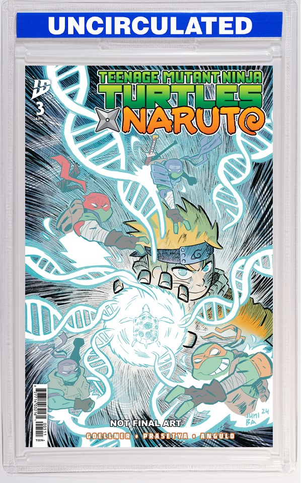 Teenage Mutant Ninja Turtles X Naruto #3 Variant C (Ba)