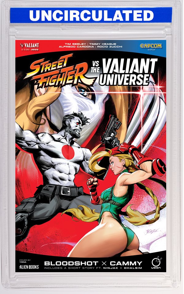 Street Fighter Vs The Valiant Universe Special Variant B (Yonas)