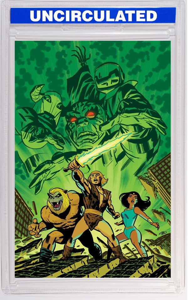 Thundarr The Barbarian #4 CVR E Michael Cho Metal Premium CVR VAR