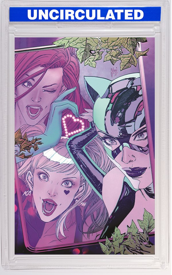Gotham City Sirens Unfit For Orbit #5 (Of 5) CVR C Guillem March Connecting Card Stock VAR