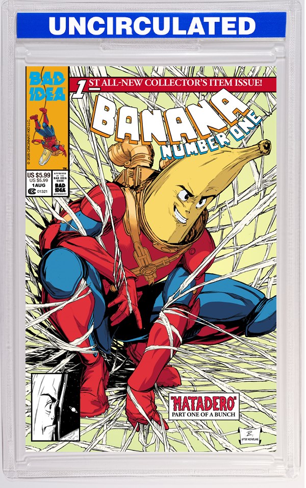 Banana Number One #1 (One Shot) CVR F INC Raymond Gay Homage VAR