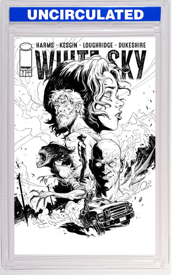 White Sky #7 CVR B Sumeyye Kesgin B&W VAR (MR)
