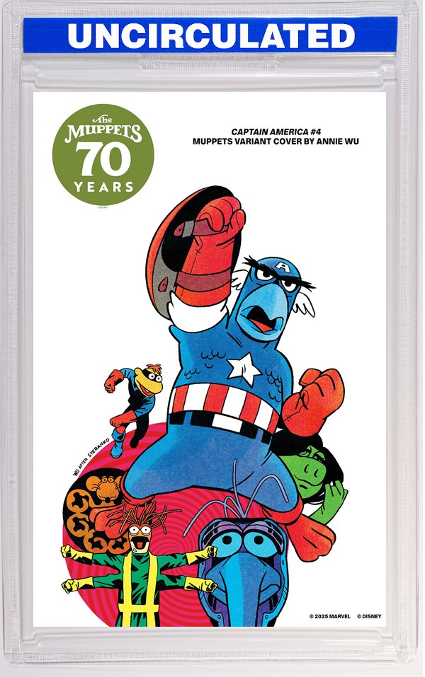Captain America #4 Annie Wu Muppets Variant