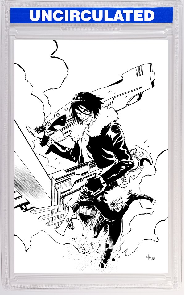 Lost Fantasy #10 CVR C INC Luca Casalanguida B&W VAR