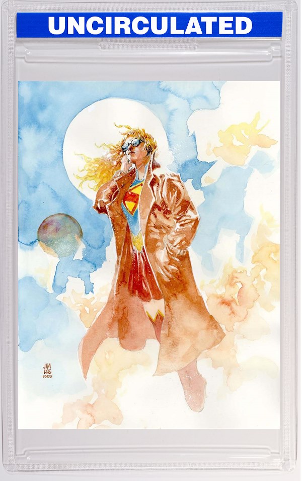 Supergirl #14 CVR E Jim Lee Supergirl Movie Card Stock VAR (The Reign Of The Superboys)