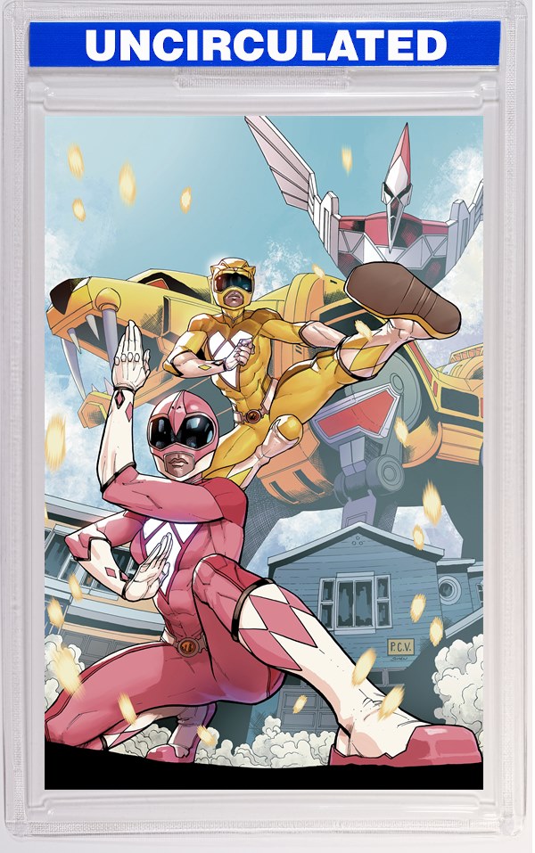 Mighty Morphin Power Rangers (2026) #3 F INCV Foil Variant (Full Art, Foil, Sevy)