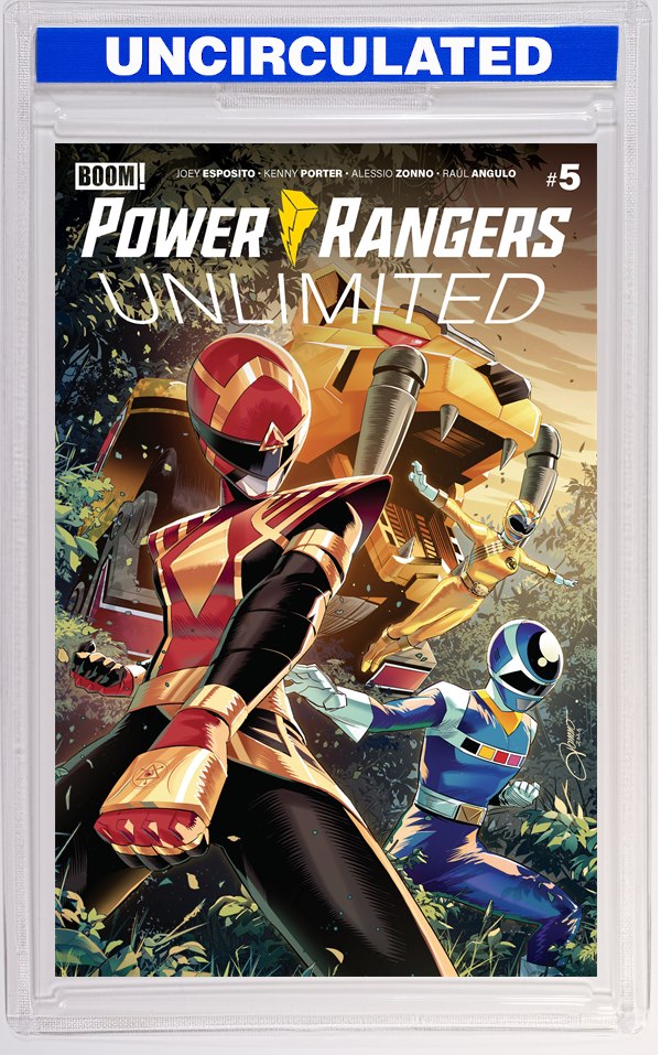 Power Rangers Unlimited #5 A Main (Dressed, Zonno)