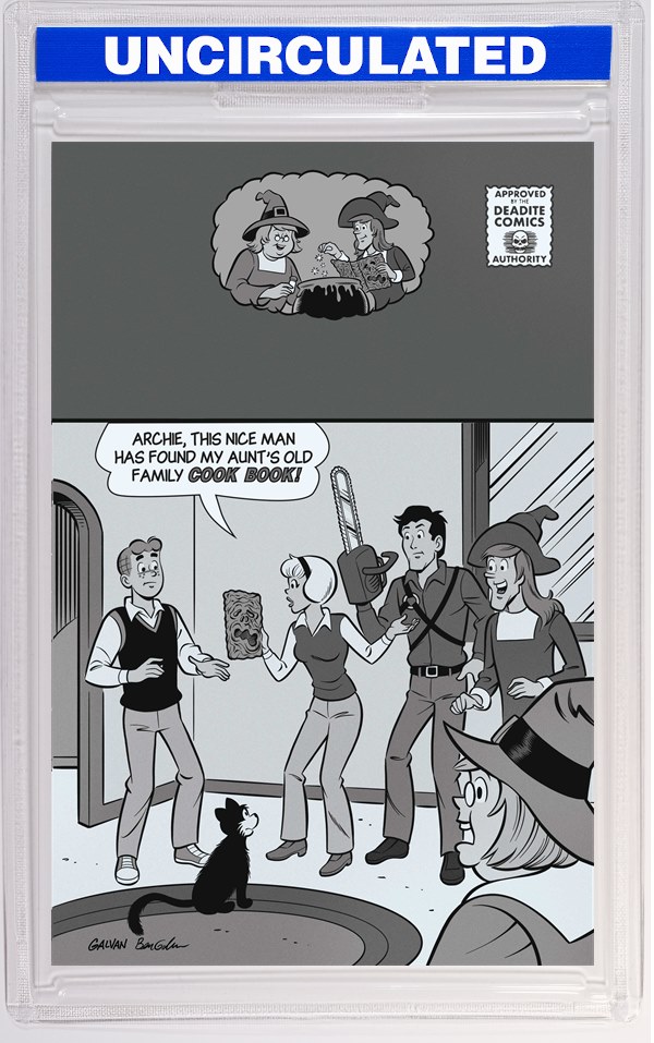 Archie X Army Of Darkness #3 CVR I INC Bill Galvan Pencils Virgin VAR