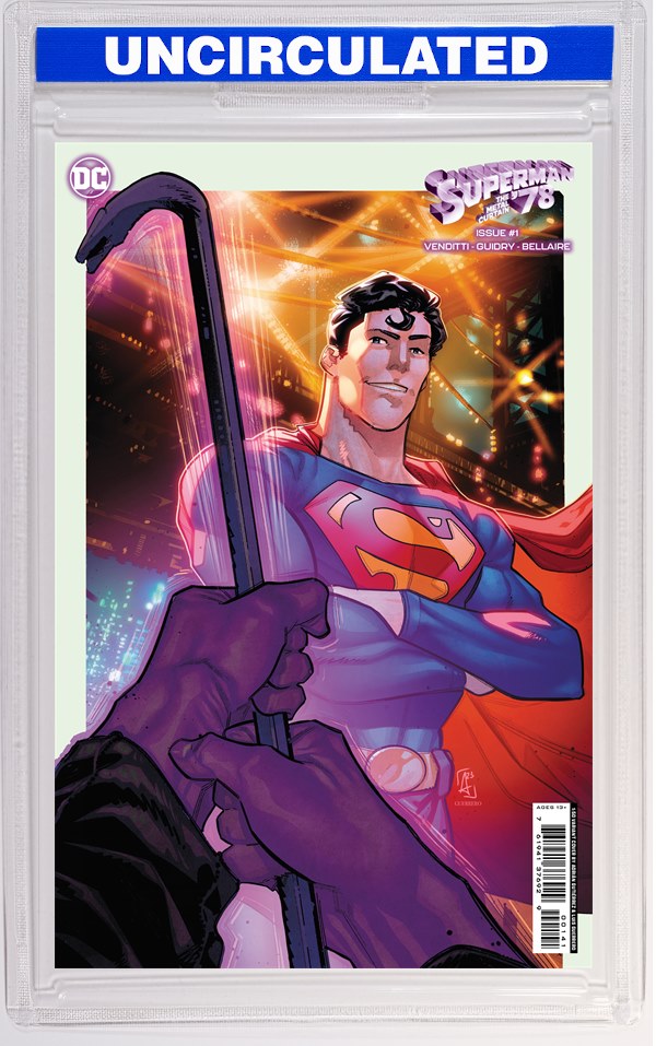 SUPERMAN 78 THE METAL CURTAIN #1 (OF 6) CVR F INC ADRIAN GUTIERREZ CARD STOCK VAR