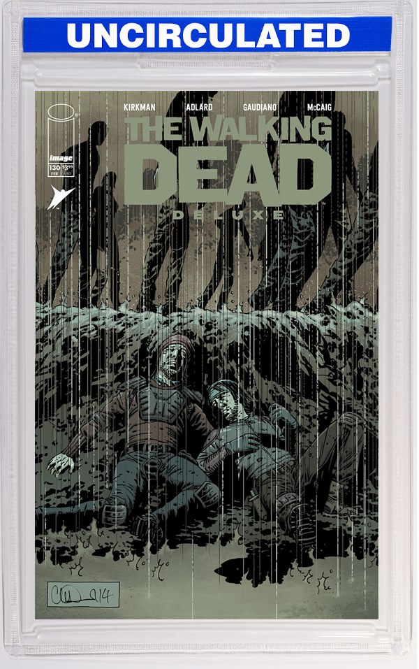 Walking Dead Deluxe #130 CVR B Charlie Adlard & Dave McCaig VAR (MR)