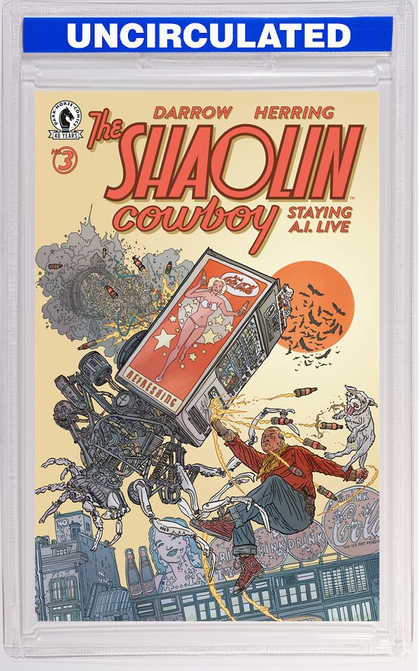 Shaolin Cowboy: Staying A.I.Live #3 (CVR A) (Geof Darrow)