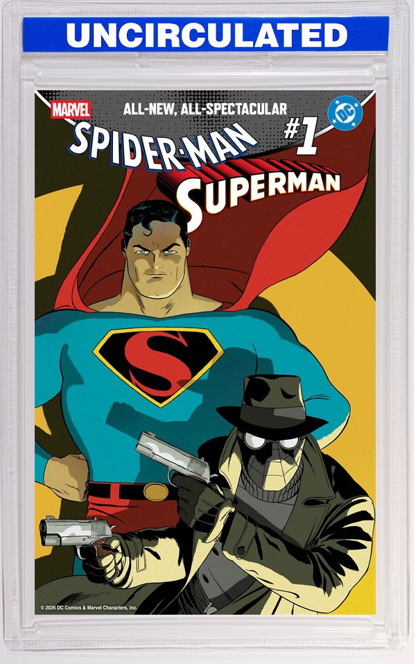 Marvel/DC: Spider-Man/Superman #1 Marcos Martin Variant