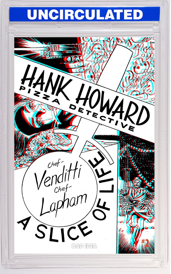Hank Howard Pizza Detective A Slice Of Life #2 (Of 2) CVR E INC David Lapham 3D VAR