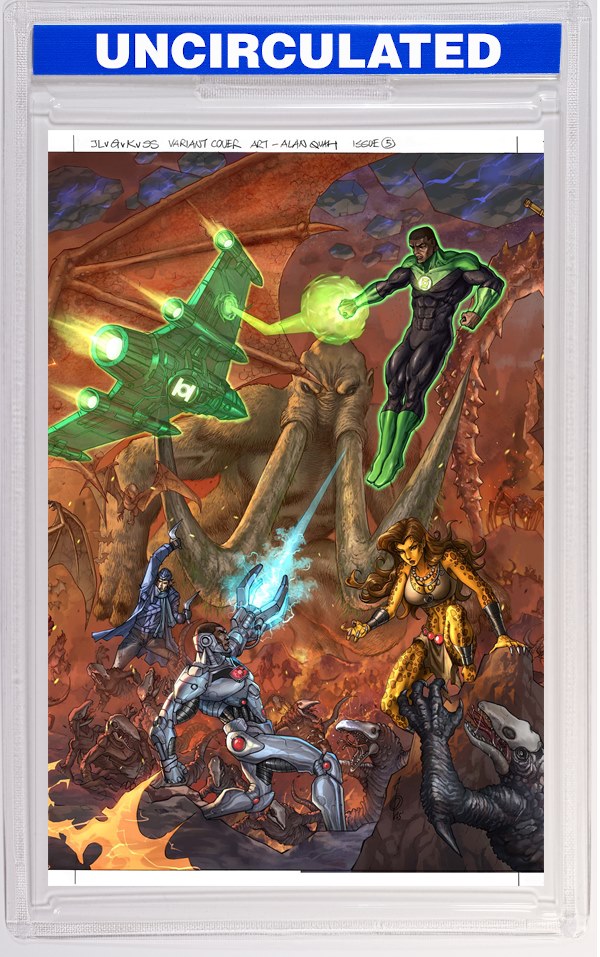 Justice League Vs Godzilla Vs Kong 2 #5 (Of 7) CVR B Alan Quah Card Stock VAR