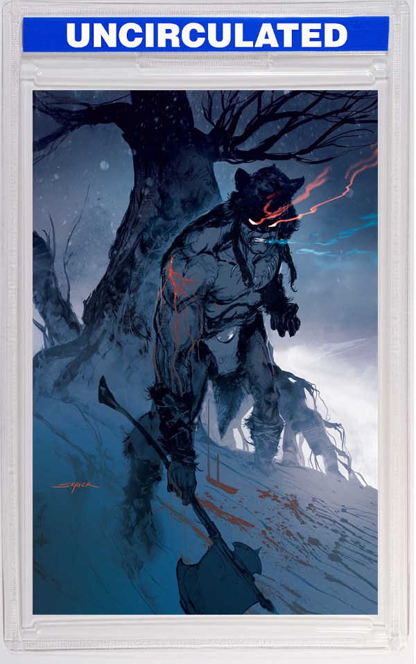 Fire And Ice Darkwolf #1 CVR K INC Stuart Sayger Virgin VAR