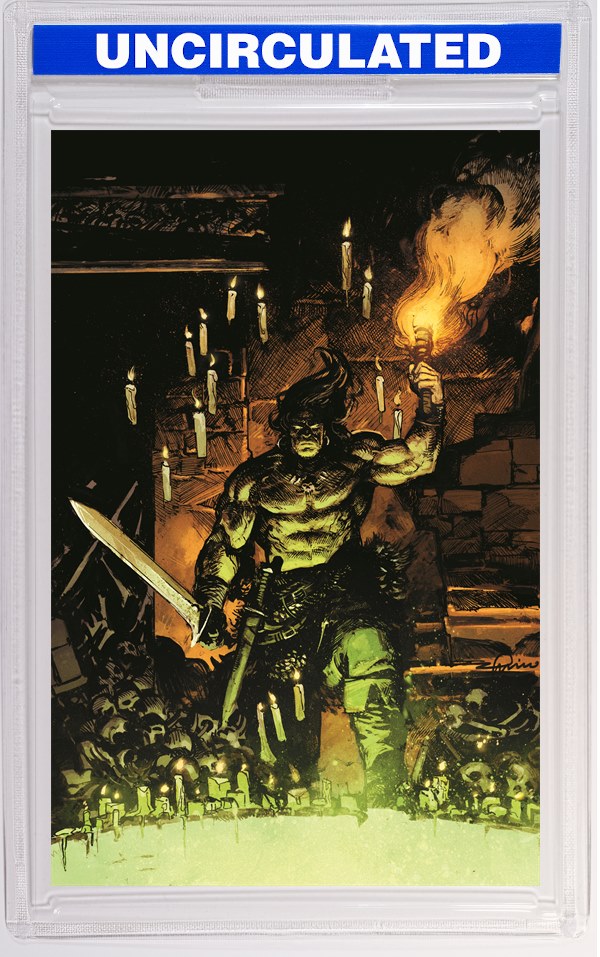 Conan The Barbarian Tides Of The Tyrant King #1 (Of 4) CVR J Gerardo Zaffino Virgin Cardstock VAR (MR)