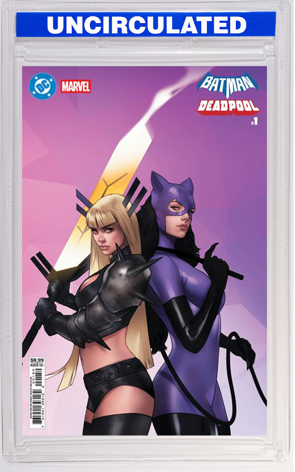 DC Marvel Batman Deadpool #1 CVR C Ben Oliver Card Stock Variant (2nd Printing)