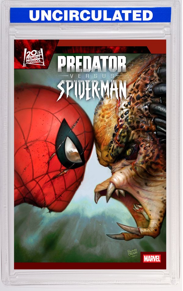 Predator Vs. Spider-Man #1 Ryan Brown Variant