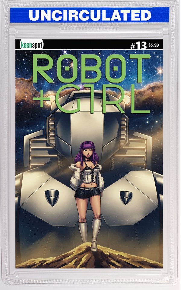 Robot + Girl #13 CVR A Mike White