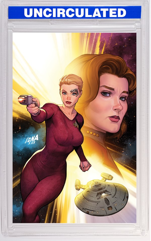 Star Trek: Voyager—Homecoming #1 Variant RI (Nakayama B&W)