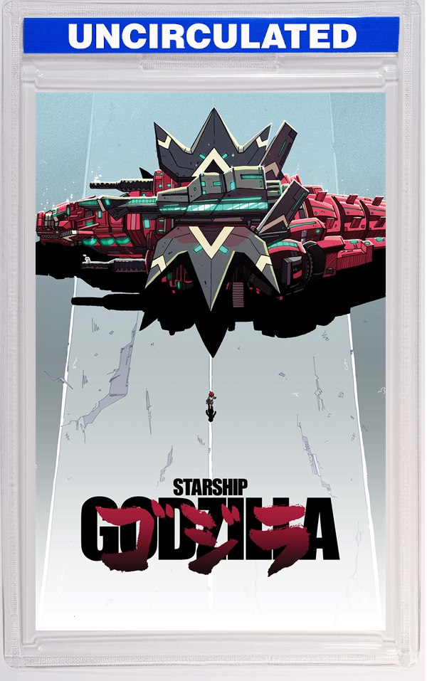 Starship Godzilla: Invasion X [Kai-Sei Era] #1 Variant RI (Joyce Movie Homage Cover)