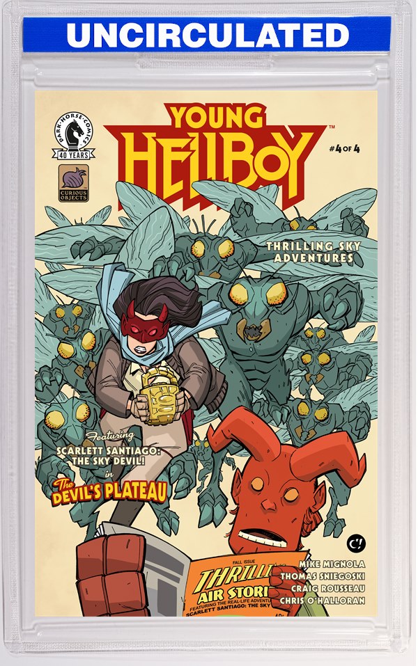 Young Hellboy: Thrilling Sky Adventures #4 (CVR A) (Craig Rousseau)
