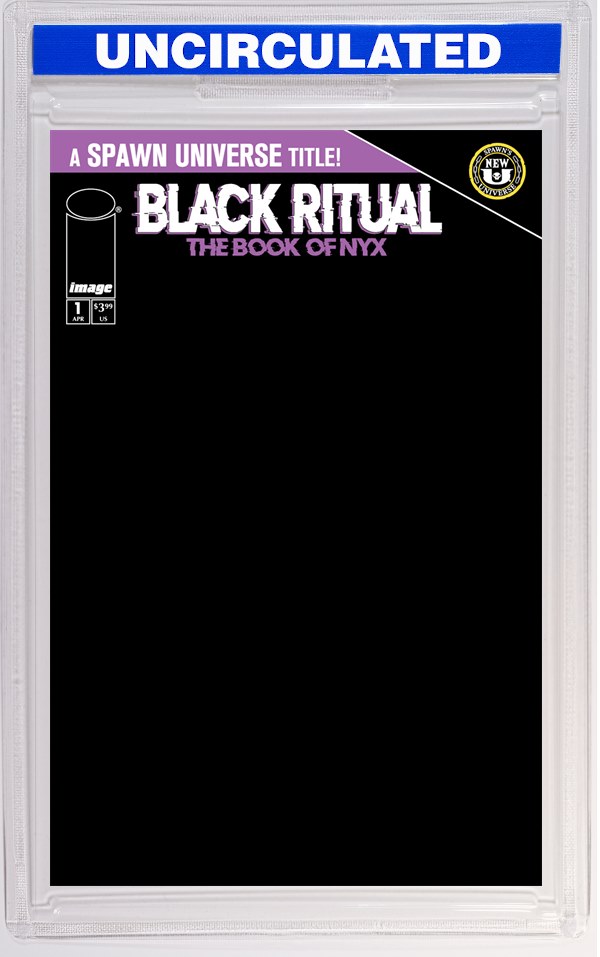 Black Ritual The Book Of Nyx #1 (Of 7) CVR D Blank Sketch VAR