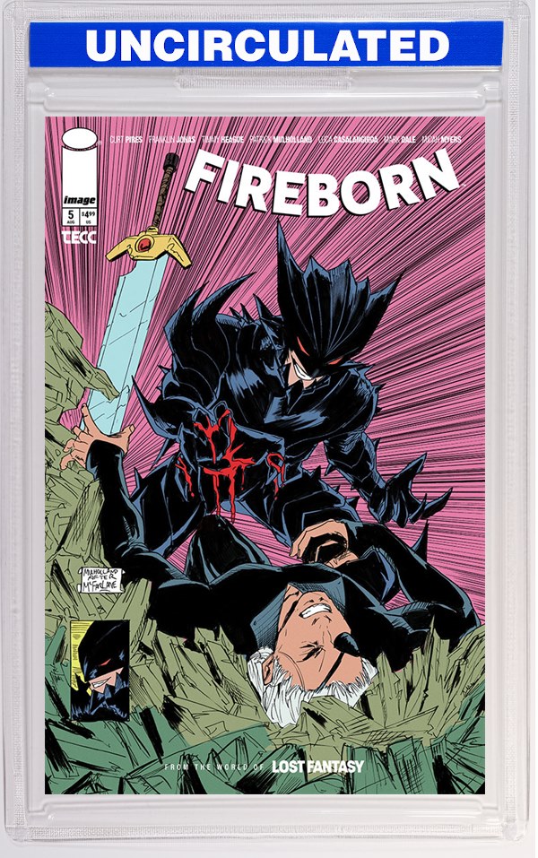 Fireborn #5 CVR B Patrick Mulholland Homage VAR