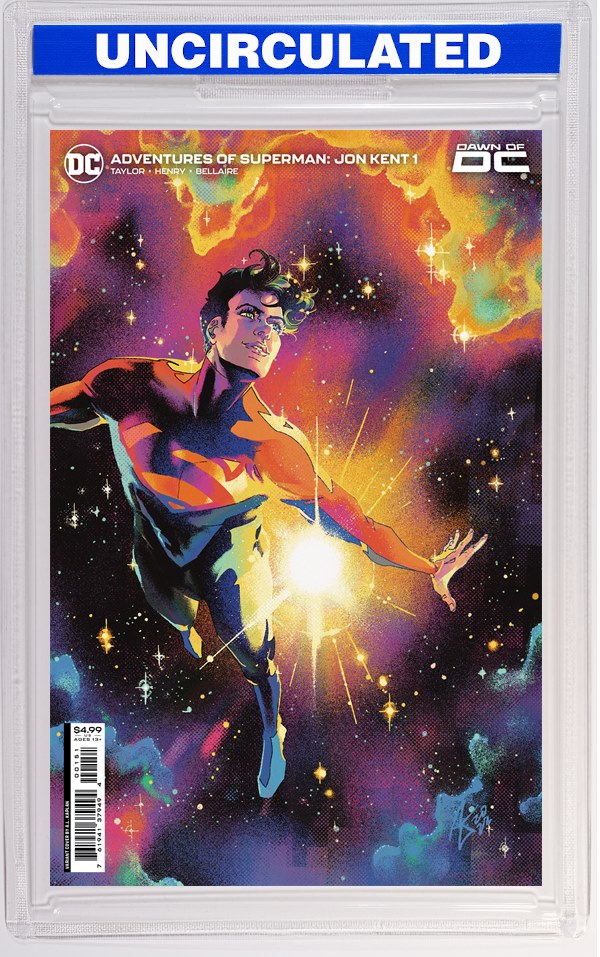 ADVENTURES OF SUPERMAN JON KENT #1 (OF 6) CVR E AL KAPLAN CARD STOCK VAR