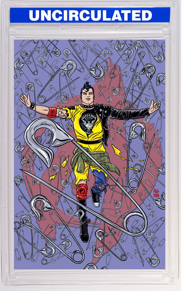 Superman Unlimited #9 CVR F Michael Allred Punk Rock Card Stock VAR