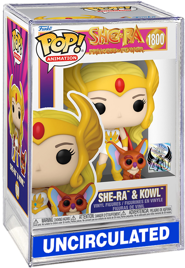 Masters of the Universe - She-Ra: Princess of Power She-Ra & Kowl (40th Anniversary) Funko Pop! #1800