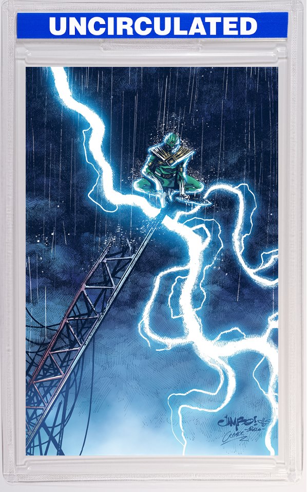 Power Rangers Green #5 H INCV Variant (Full Art, Salgado)