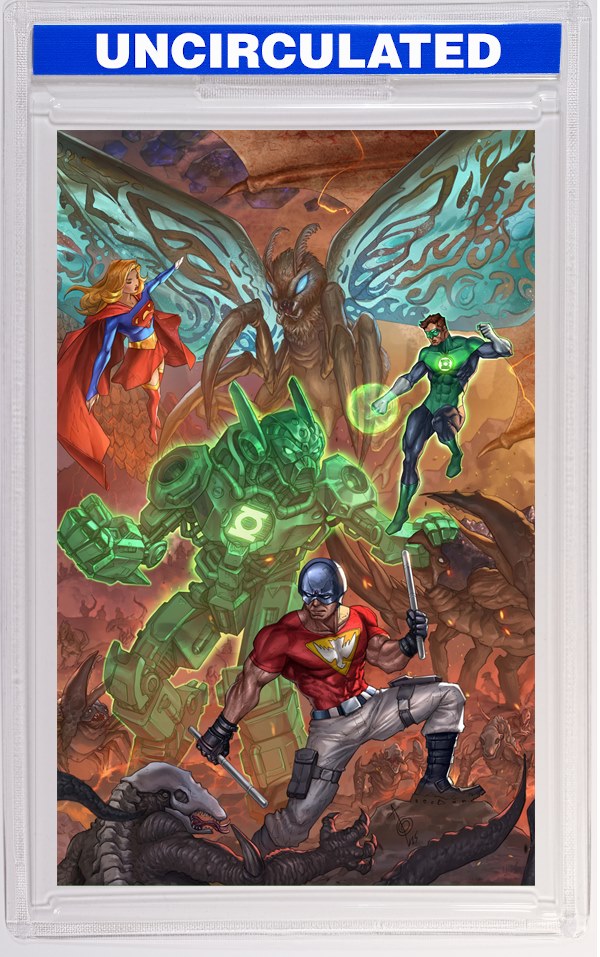 Justice League Vs Godzilla Vs Kong 2 #3 (Of 7) CVR C Alan Quah Card Stock VAR