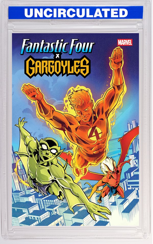 Fantastic Four/Gargoyles #1 Luciano Vecchio Foil Variant