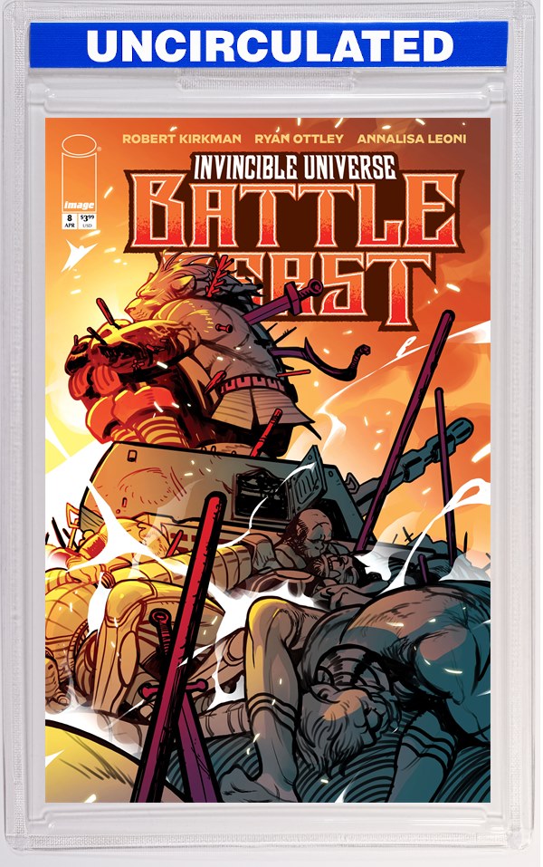 Invincible Universe Battle Beast #8 CVR E INC Baldemar Rivas VAR
