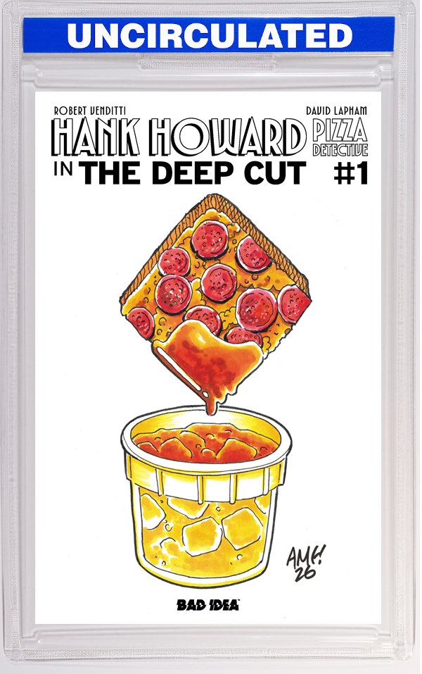 Hank Howard Pizza Detective The Deep Cut #1 (One Shot) CVR D Pizza By Tony Fleecs VAR