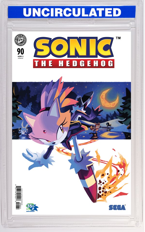 Sonic The Hedgehog #90 Variant RI (Fourdraine)