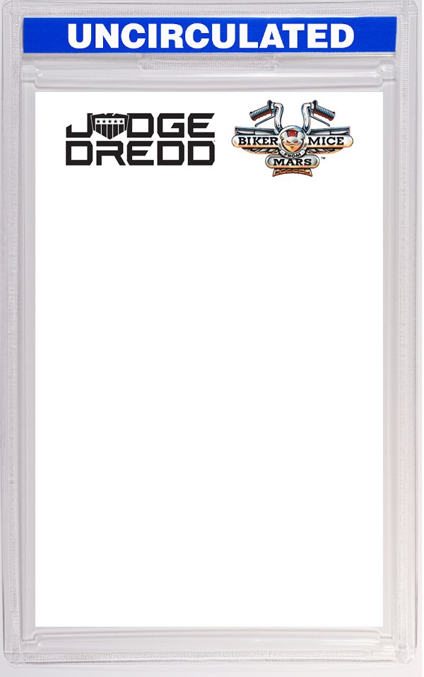 Judge Dredd/Biker Mice From Mars #1 Cover E Blank Sketch VAR