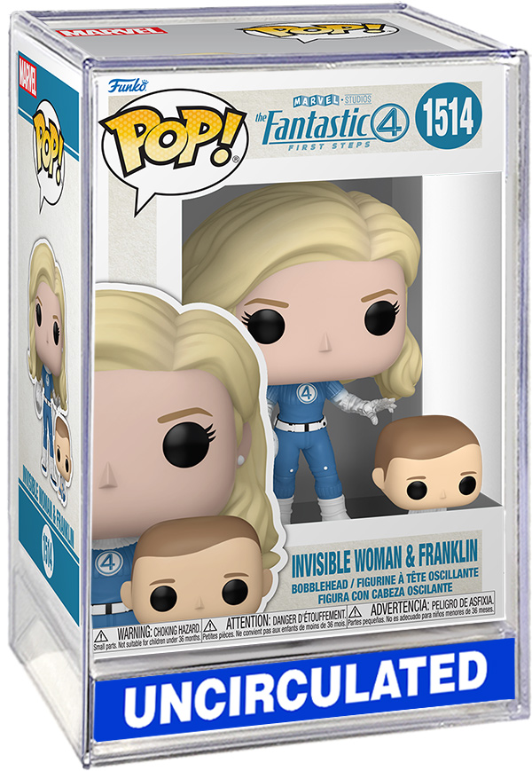 Marvel - Fantastic Four: First Steps Invisible Woman & Franklin Funko Pop! #1514
