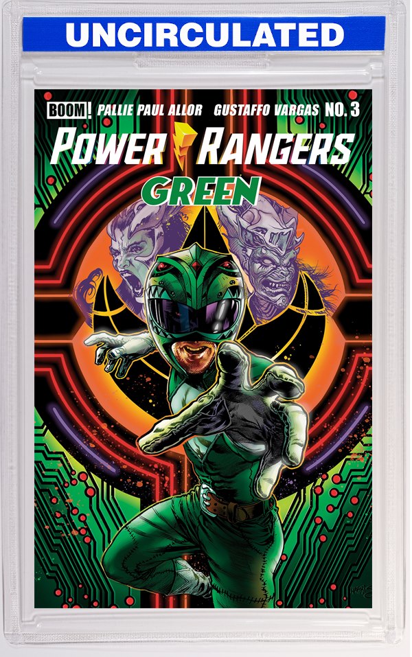 Power Rangers Green #3 A Main (Dressed, Harris)