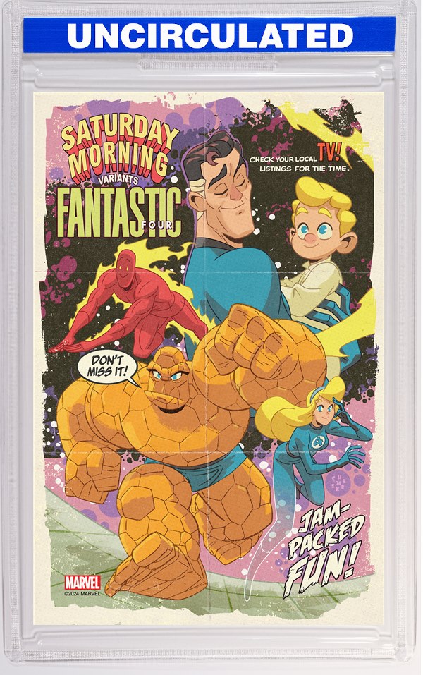 Fantastic Four #33 Sean Galloway Saturday Morning Variant [Doom]