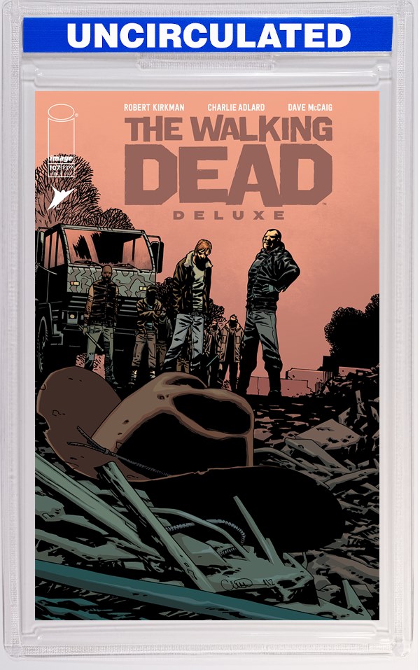 Walking Dead Deluxe #107 CVR B Charlie Adlard & Dave McCaig VAR (MR)