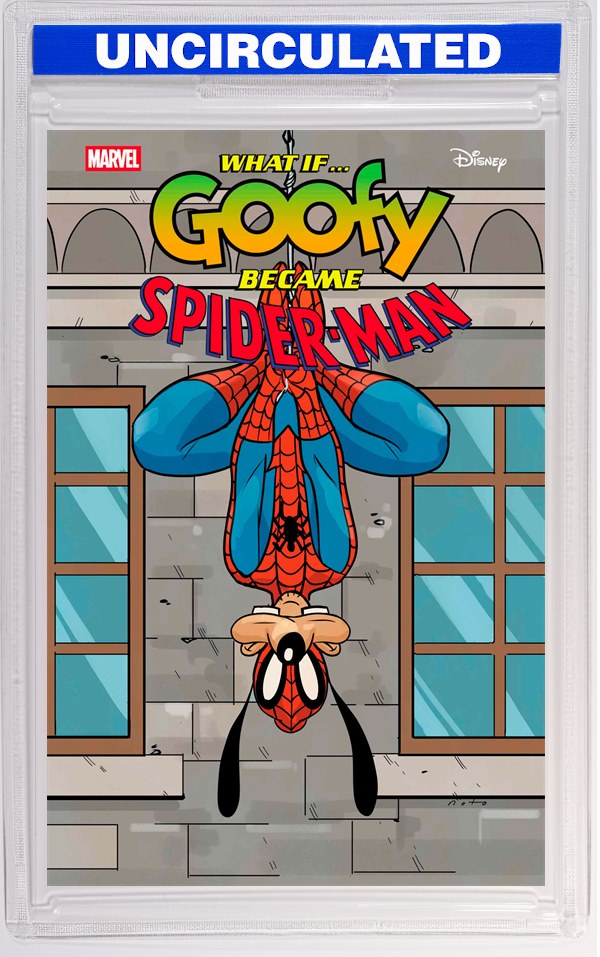 Marvel & Disney: What If...? Goofy Became Spider-Man #1 Phil Noto Goofy Spider-Man Variant