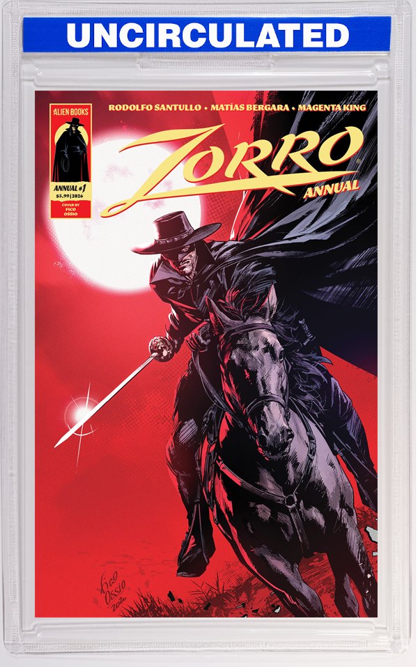 Zorro Annual #1 Variant B (Ossio)