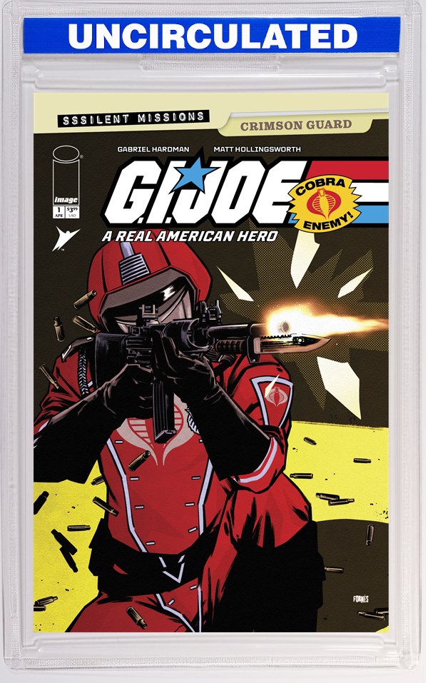GI Joe A Real American Hero Sssilent Missions Crimson Guard #1 (One Shot) CVR B Jorge Fornes VAR
