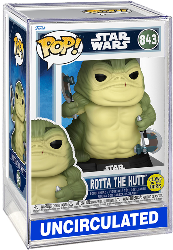 Star Wars - Rotta The Hutt (Glow) Funko Pop! #843