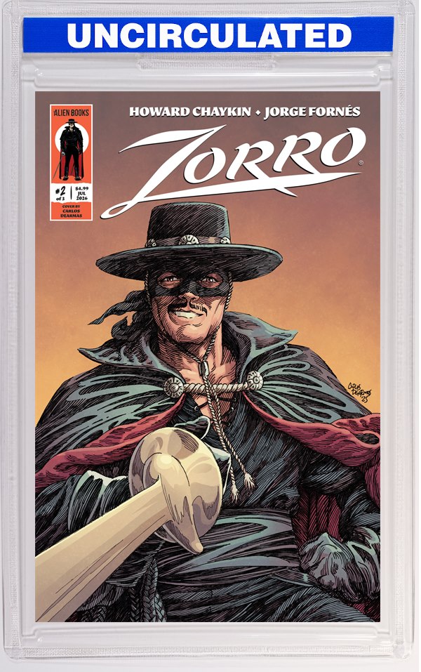 Zorro #2 Variant B (Dearmas)